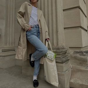 H&M Medium Wash Mom Jeans